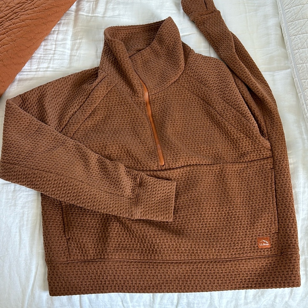 Llbean quarter zip